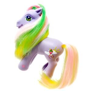 My Little Pony Spring Breeze G3 2004 MLP Vintage From Spring Basket Kite Purple